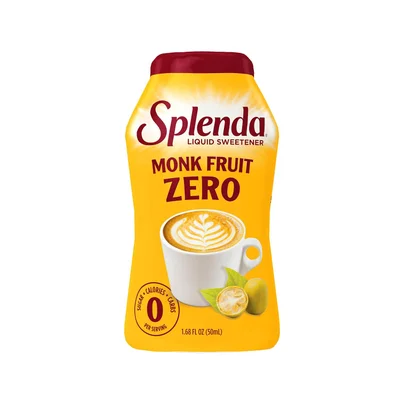 سبليندا (SPLENDA) محلي سائل بدون سعرات حرارية بنكهة فاكهة المونك، قطرات - 1.68 أونصة سائلة