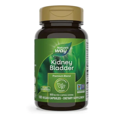 Nature's Way Kidney & Bladder Support, Herbal Supplement for Urinary Tract Wellness, Capsules - 100 Count