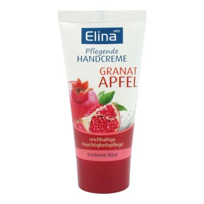 ELINA Hand Cream Pomegranate, Intensive Moisture & Nourishment - 125ml