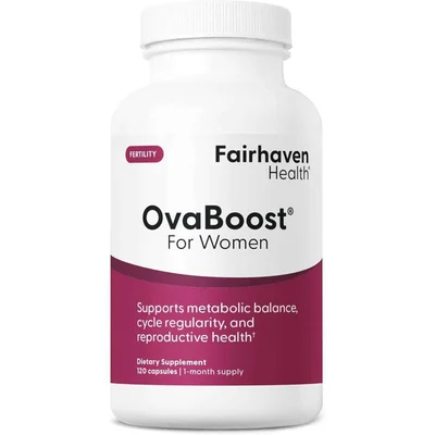 Fairheaven Ova Boost Female Fertility Supplement, Capsules - 120 Count