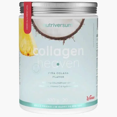 نيوتريفيرسوم (Nutriversum) كولاجين هيڤن بينا كولادا، لدعم البشرة والمفاصل، مسحوق - 300 غرام
