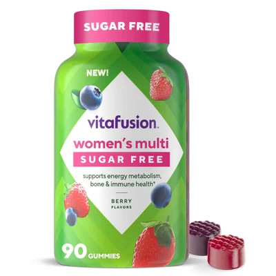 فايت fusion (Vitafusion) فيتامينات متعددة للنساء، حلوى - عبوة 90