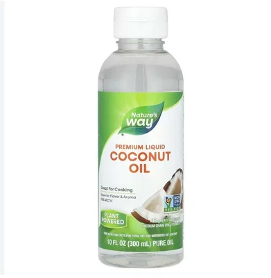 نيتشرز واي (Natures Way) زيت جوز الهند السائل - 300 مل