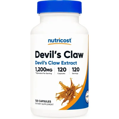 Nutricost Devil's Claw, Joint Health Support, Capsules - 120 Count
