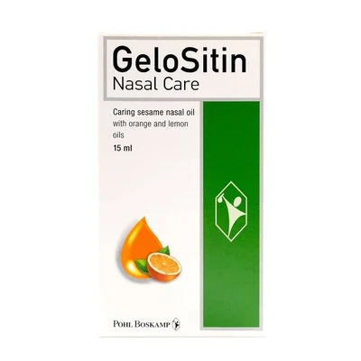Pohl-boskamp GeloSitin Nasal Care, Moisturizer & Lubricant for Dry Nasal Passages - Nasal Spray - 15ml