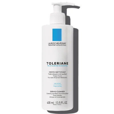 La Roche-Posay Toleriane Gentle Cleansing Fluid, Cleanses & Hydrates Skin - 400ml