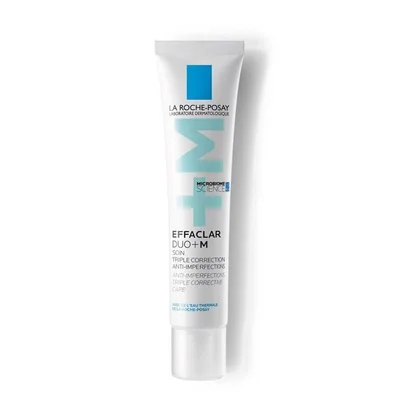 لا روش بوزيه (La Roche-Posay) إيفاكلار ديو+إم كريم لعلاج حب الشباب وتقليل الآثار، كريم - 40 مل