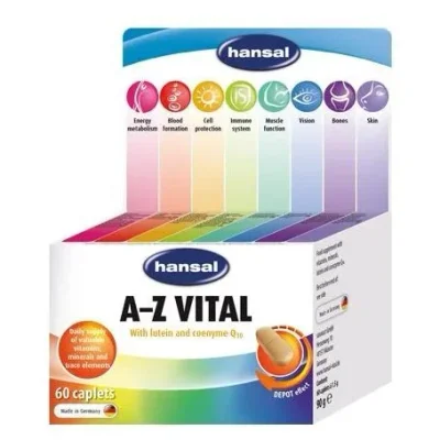 Hansal A-Z Vital 60 Caplets