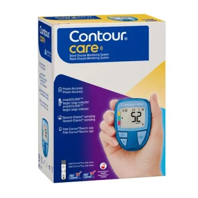 Bayer Contour Care Blood Glucose Monitoring System, Comprehensive & Reliable Blood Glucose Monitoring - Blood Glucose Monitoring System Kit
