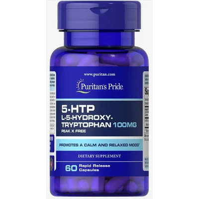 5-HTP 100 mg 60 Capsules by Puritan's Pride