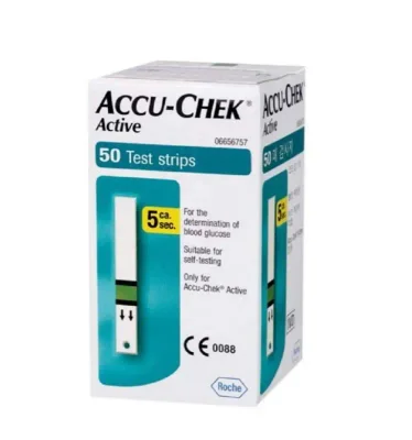 Accu-Chek Active Blood Glucose Monitoring Test Strips by Roche