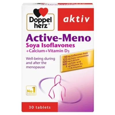 Doppel Herz Menopause Support Supplement with Phytoestrogens & Vitamins, Capsules