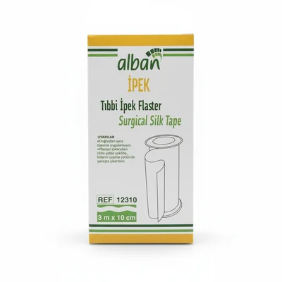 Alban Ipex Surgical Silk Tape for Dressing Securement by Alban - 3m x 10cm