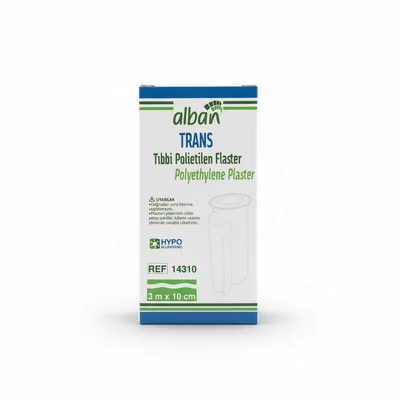 Alban Trans Tape for Securing Dressings Medical Tape by Alban - 3m x 10cm