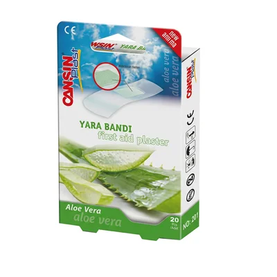 Cansinplast Aloe Vera Wound Care Plasters by Cansinplast - 20pcs
