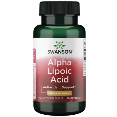 Alpha Lipoic Acid 600mg 60 Capsules by Swanson