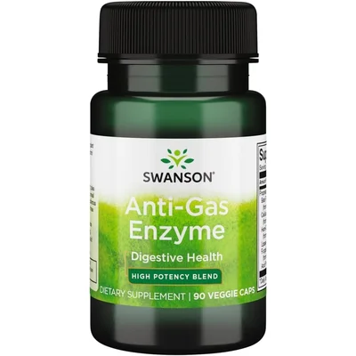 Swanson Anti-Gas Enzyme Capsules by Swanson - 90 capsules