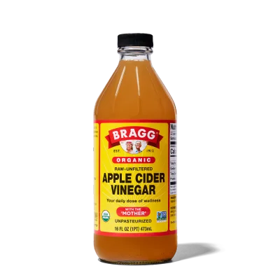Bragg Apple Cider Vinegar, Supports Digestive Health & Overall Wellness, Liquid - 473ml
