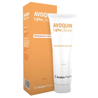 Avoquin 4% Skin Lightening Cream by Avalon Pharma - 50g