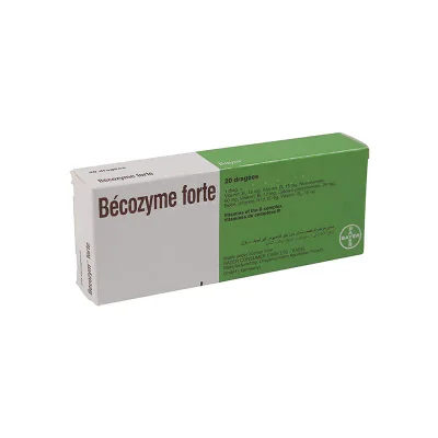 Bayer Becozyme Forte Multivitamin, B Vitamins & Vitamin C for Energy, Nerves & Immunity, Tablets