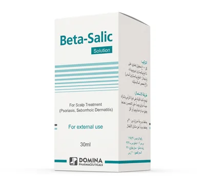 Domina Beta-Salic Solution, Reduces Inflammation & Scaling, Topical Solution - 60ml