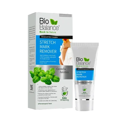 بيو بالانس (Bio Balance) مزيل علامات التمدد، لتقليل علامات التمدد وتحسين مرونة البشرة، كريم