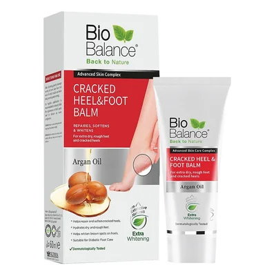 بايو بالانس (BioBalance) بلسم الكعب والقدم المتشققة، ترطيب مكثف وإصلاح للكعب والقدمين الجافة والمتشققة