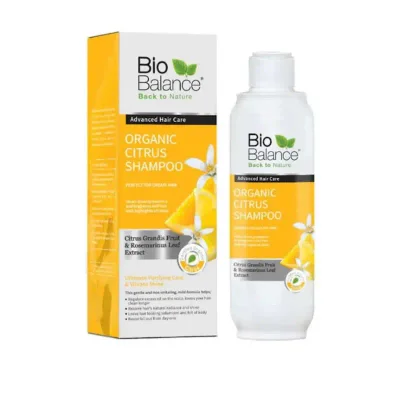 بيو بالانس (BioBalance) شامبو بالحمضيات، مضاد للقشرة والتحكم بالزيوت، تنظيف منعش