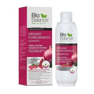 بيو بالانس (BioBalance) شامبو الرمان، حماية مضادة للأكسدة وتنشيط الشعر، شامبو
