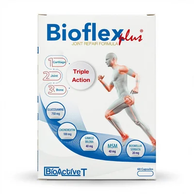 BioActive T Bioflex Plus Joint Health Supplement, Supports Flexibility & Comfort, Capsules - 60 Count