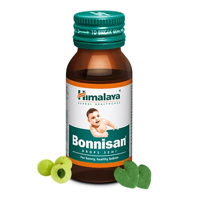 Himalaya Bonnisan Herbal Digestive Aid for Infants, Gentle Relief from Colic & Gas, Drops