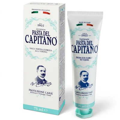 كابيتانو (Capitano) معجون أسنان، حماية من التسوس