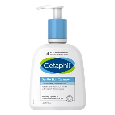 Cetaphil Gentle Skin Cleanser for Dry to Normal Skin, Liquid Cleanser