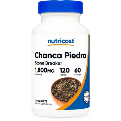 Nutricost Chanca Piedra, Supports Kidney & Urinary Tract Health, Tablets, 1800mg - 120 Tablets