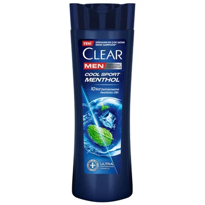 كلير من (Clear Men) شامبو كول سبورت بالمنثول، مضاد للقشرة ومنظف ومنعش