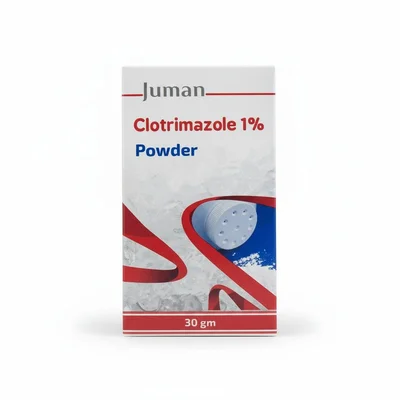 Juman Clotrimazole 1% Powder, Antifungal for Skin Infections - 30g