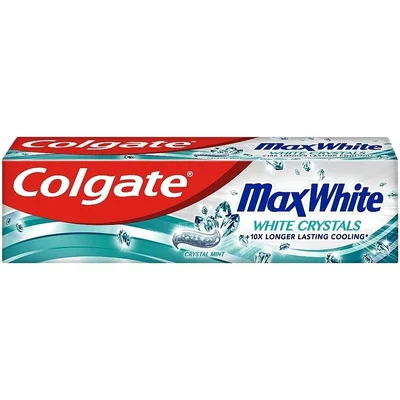 Colgate MaxWhite Whitening Crystals Toothpaste, for Brighter Teeth - 100ml