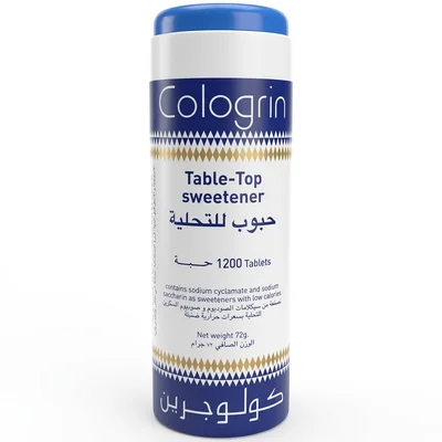 Cologrin Table Sweetener, Sugar Substitute, Tablets - 1200 Count