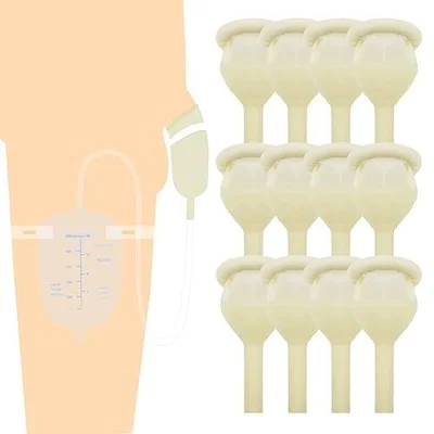 Condom Catheter, External Urinary Device for Male Incontinence, Size L