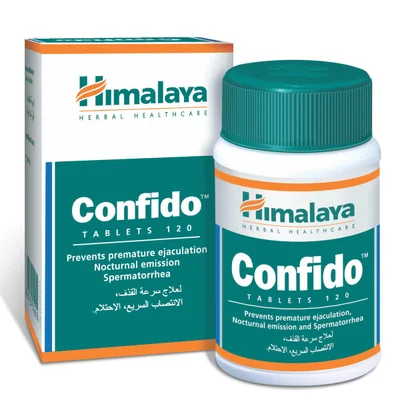 Himalaya Confido for Male Health Support, Herbal Supplement - 120 Tablets