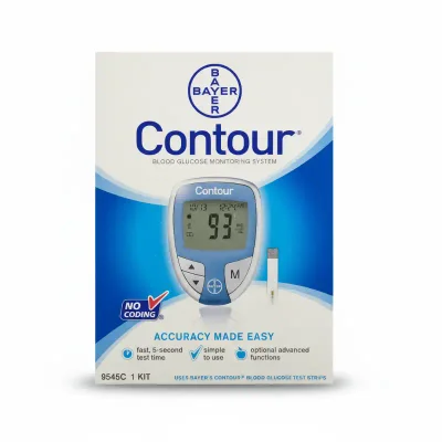 Bayer Contour Blood Glucose Monitoring System, For Accurate Diabetes Management - 1 System