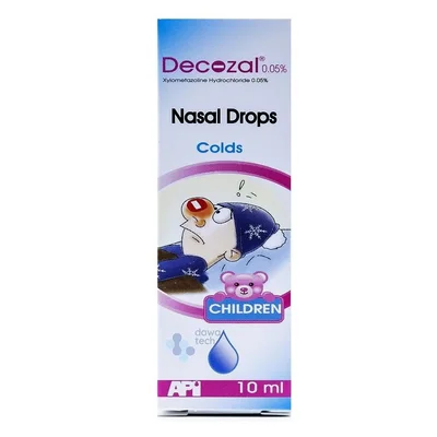 ديكوزال (Decozal) قطرات الأنف، لتخفيف احتقان الأنف السريع، 0.05% - 10 مل