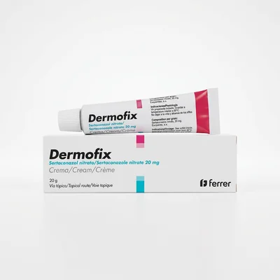 Ferrer Dermofix Antifungal Cream, for Skin Fungal Infections, Soothing & Protecting