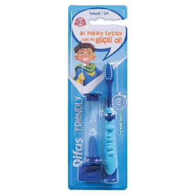 Dr.Difas Junior Toothbrush, Promotes Optimal Oral Hygiene for Children - 1 Count