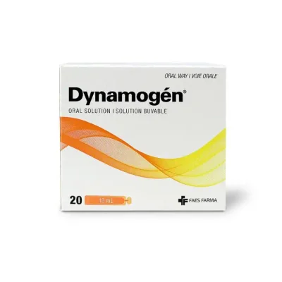 دايناموجين (Dynamogen) محلول فموي، محفز للشهية ومكمل أحماض أمينية - 10 مل