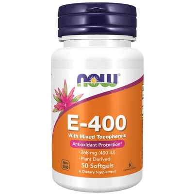 Vitamin E-400 with Mixed Tocopherols - 50 Softgels