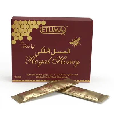 Etumax Royal Honey for Her, Female Vitality & Energy Support, Liquid Sachet - 1 Piece