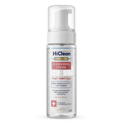 Hiclean Face Wash Foam, Gentle Cleansing & Purifying - 150ml