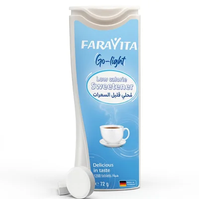 فارافيتا (Faravita) جو لايت مُحلي، بديل للسكر أقراص - 1200 قرص
