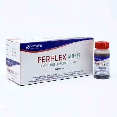 Ferplex Oral Solution for Iron Deficiency Anemia - 10 Vials